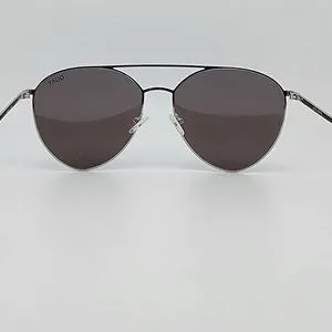 Quay Australia x Jasmine Sanders Indio Silver Frame Blue Lens Aviator Sunglasses Quay Australia | Accessories | Quay Australia X Jasmine  main image 4